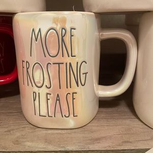 Rae Dunn More Frosting Please mug